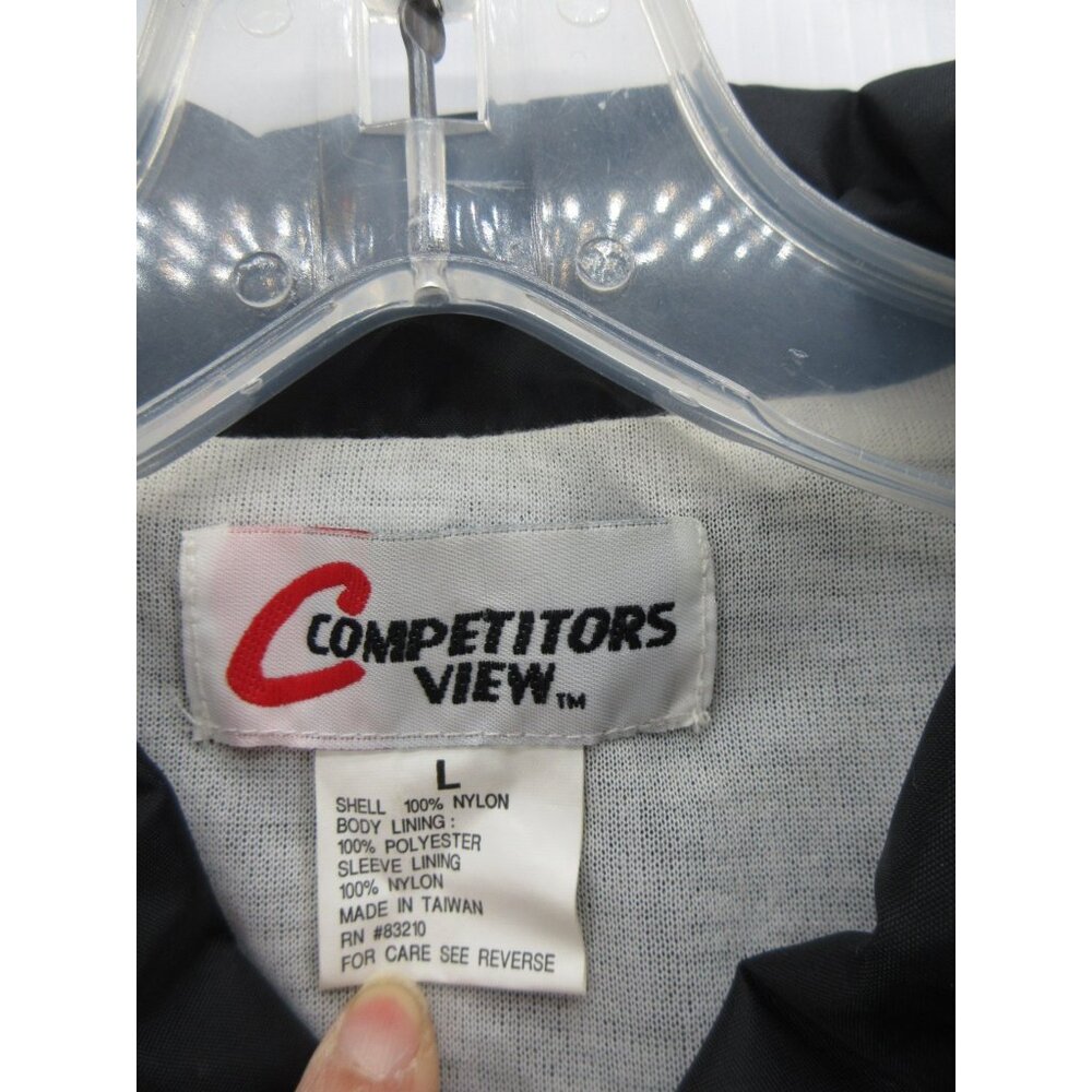 VINTAGE Dale Earnhardt Jacket Large NASCAR Racing Competitors View * - Picture 9 of 10